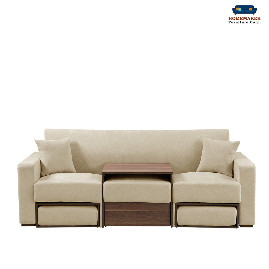 Homemaker Furniture MODULO AllInOne Sofa set with Modular Ottoman