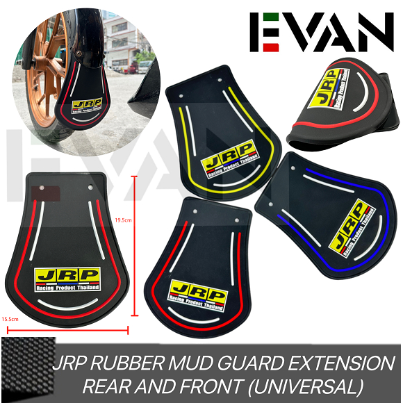 JRP Rubber Mud Guard Fender Extensions Front and Rear (Universal) Shopee Philippines