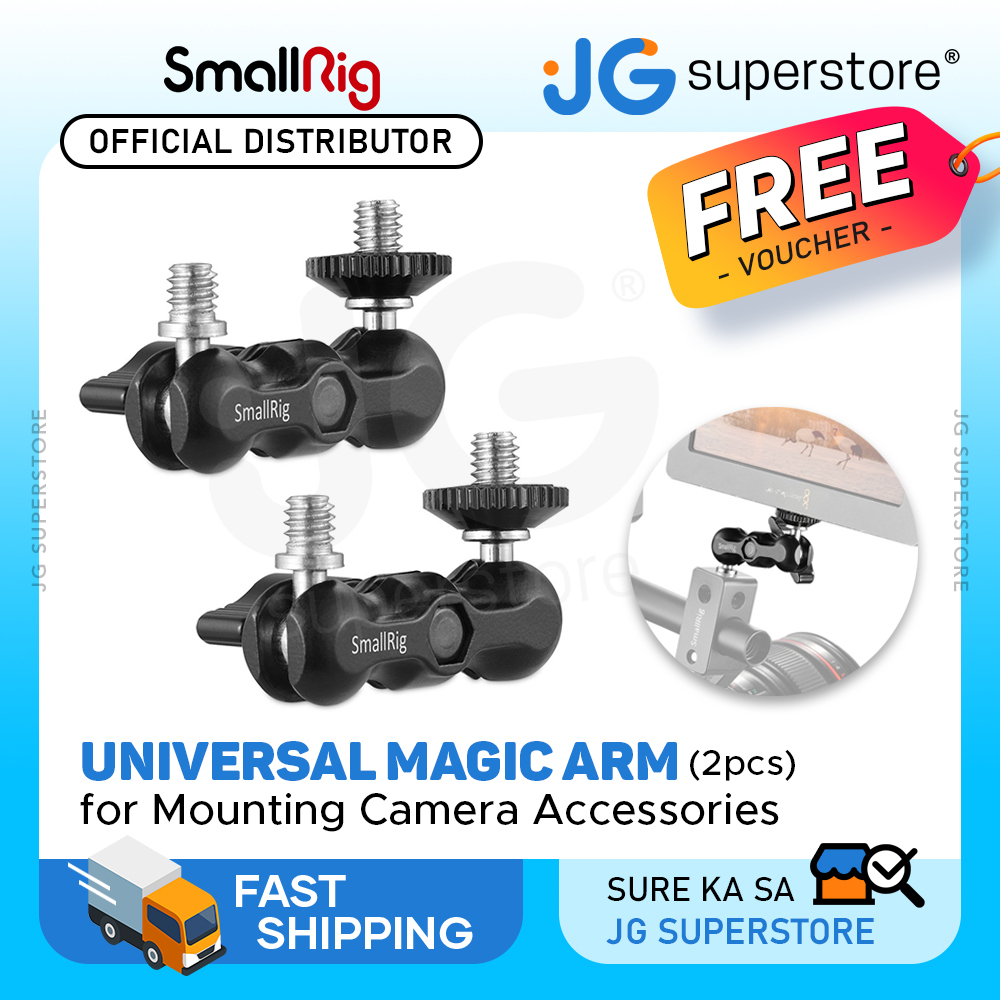 SmallRig 2 Pcs Universal Magic Arm with Two Rotating Ball Heads and 1kg ...