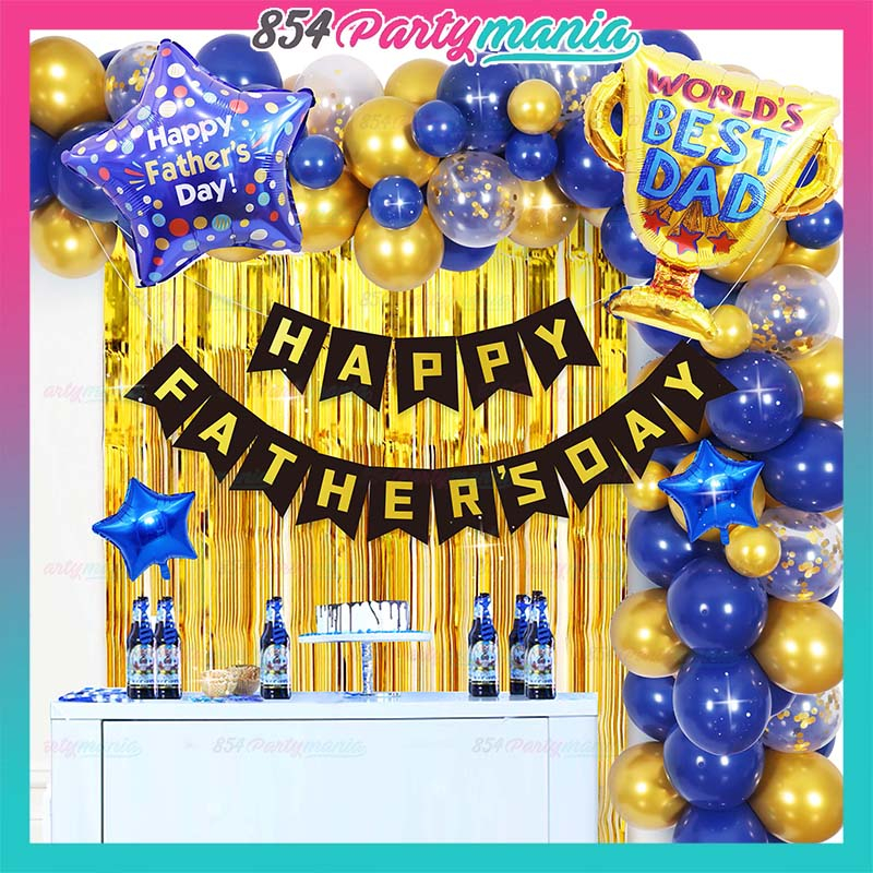 Happy Father's Day Party Pack Set Sold By 854partymania Birthday Party ...