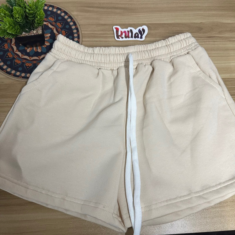 SHORTS PLAIN COTTON JOGGER SHORTS COMFY SWEATSHORTS LOUNGE FASHION UNISEX PLUS SIZE H M Shopee Philippines