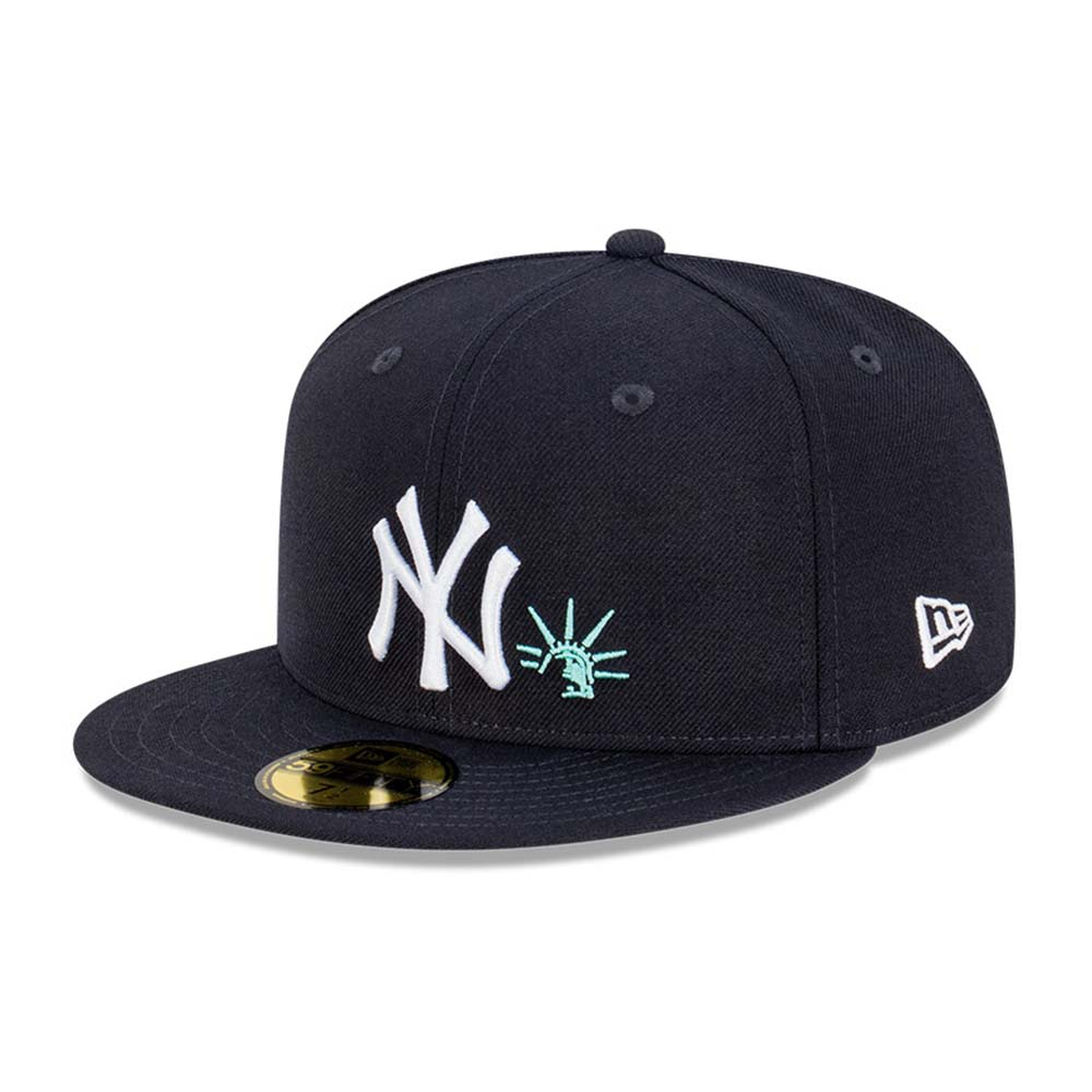 New York Yankees Mlb Cooperstown Subway Series Liberty Navy 59fifty 