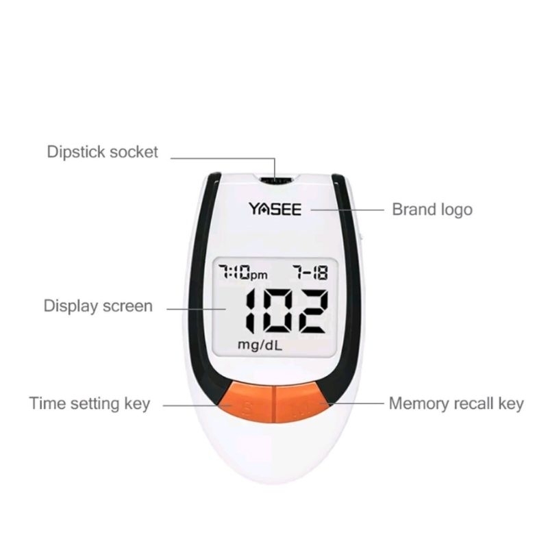 Yasee GLM77 Blood Glucose Meter Shopee Philippines