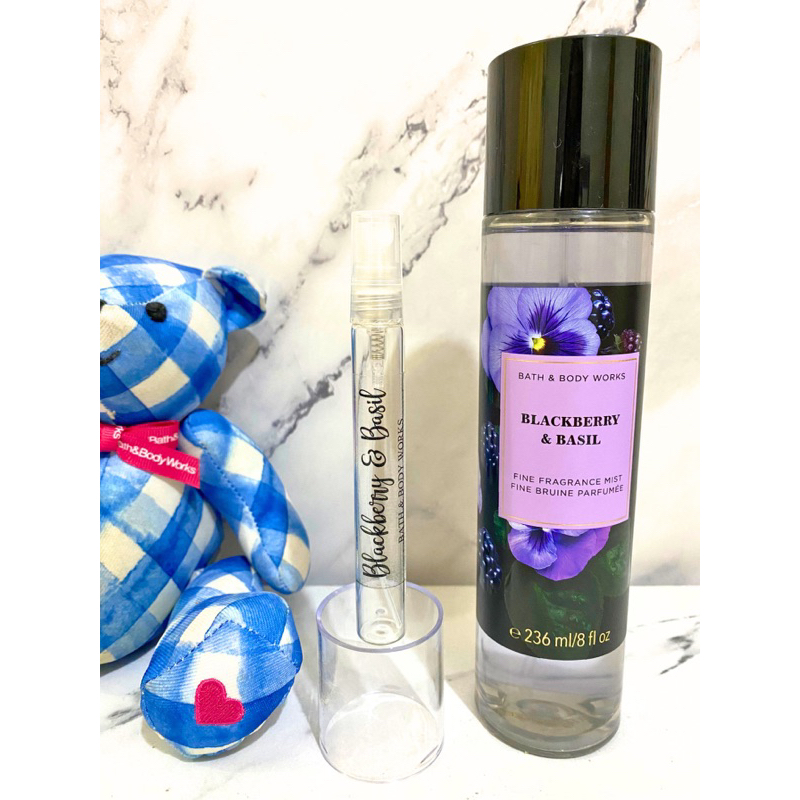 Blackberry & Basil Bath & Body Works Mist in 10mL Shopee Philippines