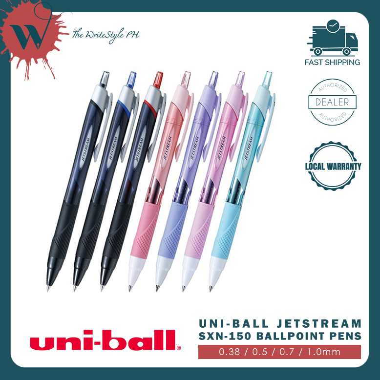 Jetstream Set of 3 ballpoint pen - SXN-150, 0.5mm (Blue
