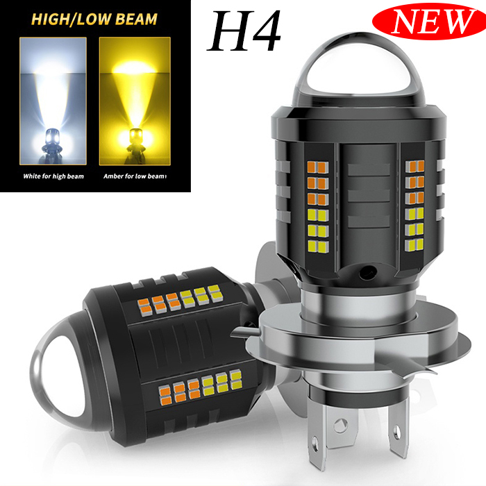 LED light for motorcycle T19 H4 H6 headlight DC12V-60V 8000LM white ...