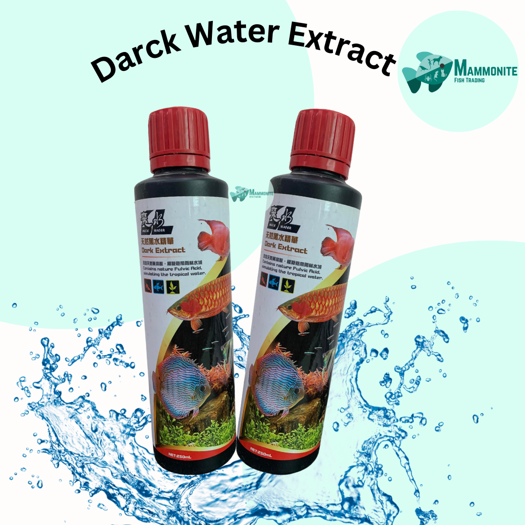 Aquarium Black Water Dark Extract Water for Arowana Vitamin For Plants