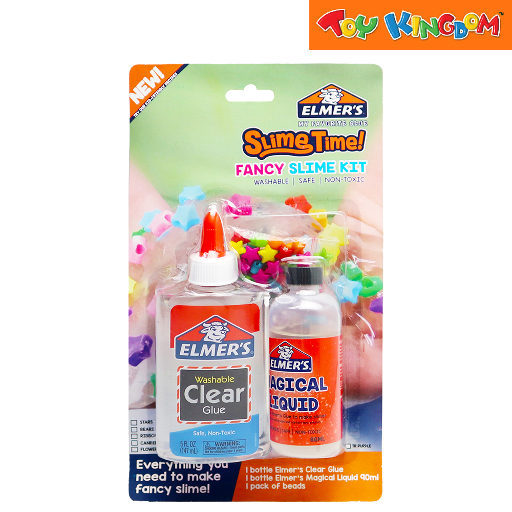 Elmer's Slime Time! Clear Fancy Slime Kit | Shopee Philippines
