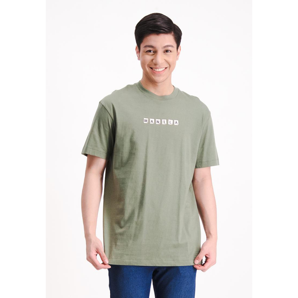 BOP0444 BENCH/ Men's Crew Neck Pinoy Lab Graphic Tee Shopee Philippines