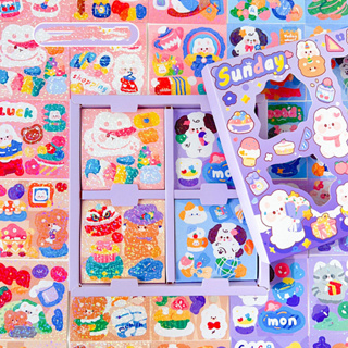 Momojan series stickers ,cute stickers,100pcs sticker per box | Shopee ...