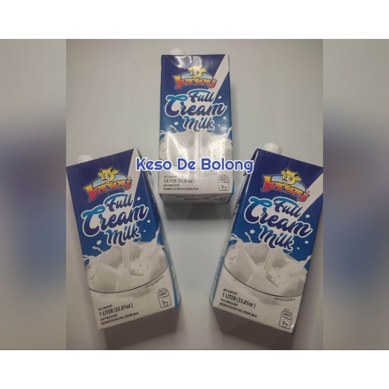 Jersey Full Cream Milk 1L x 12 (1 Case) Shopee Philippines