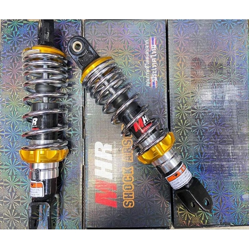 MHR DUAL SHOCK ABSORBER ASSY 270MM LOWERD FOR YAMAHA AEROX V1/V2/NMAX ...