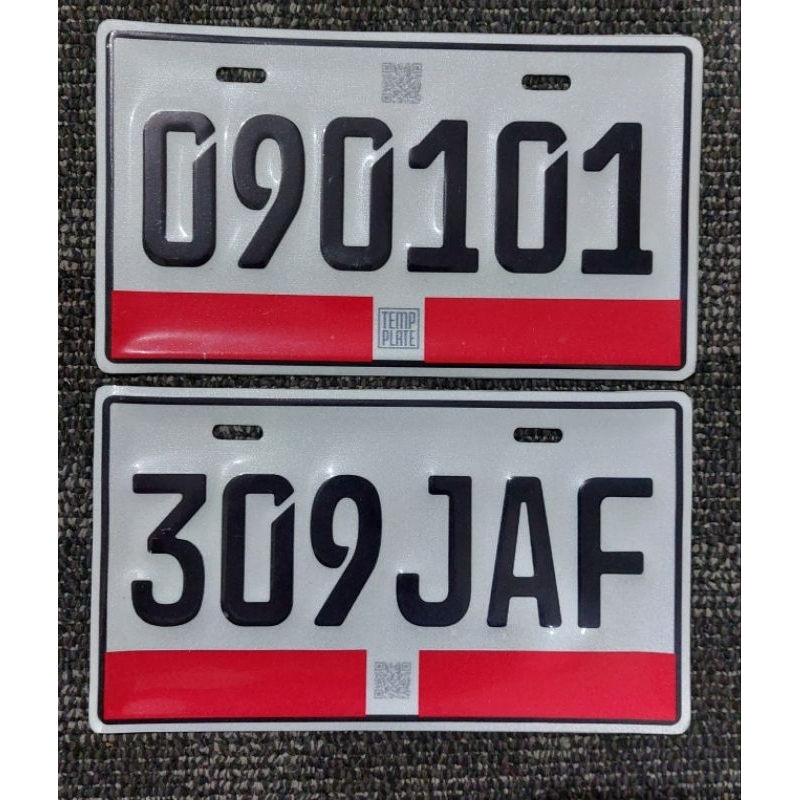 Lto plate deals number