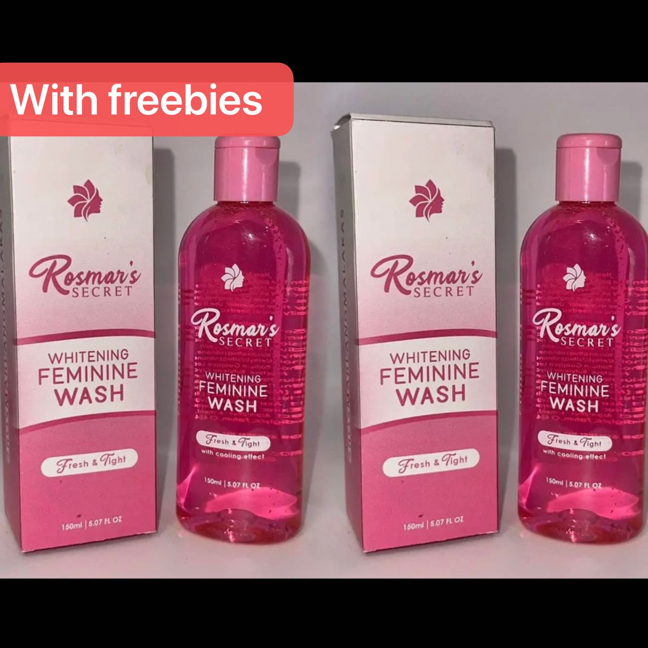 HOT original rosmar secret whitening feminine wash 150ML Shopee
