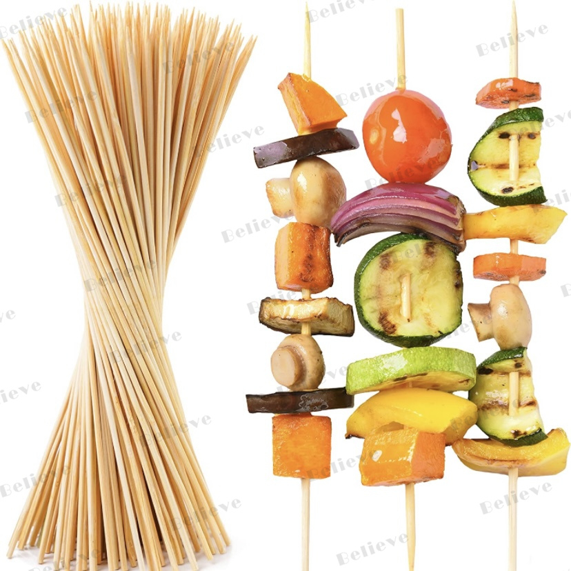 BBQ/Bamboo skewers sticks,wooden BBQ skewers,stick,grilling,fruit picks