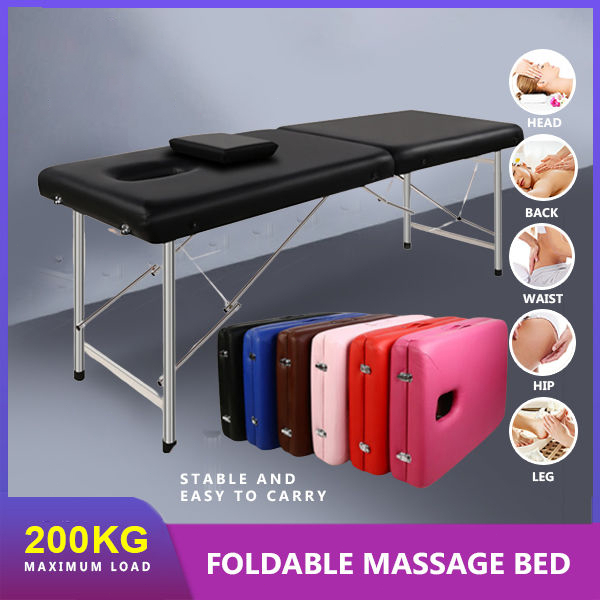 Portable Massage Bed Tattoo Bed Spa Facial Foldable Massage Table ...