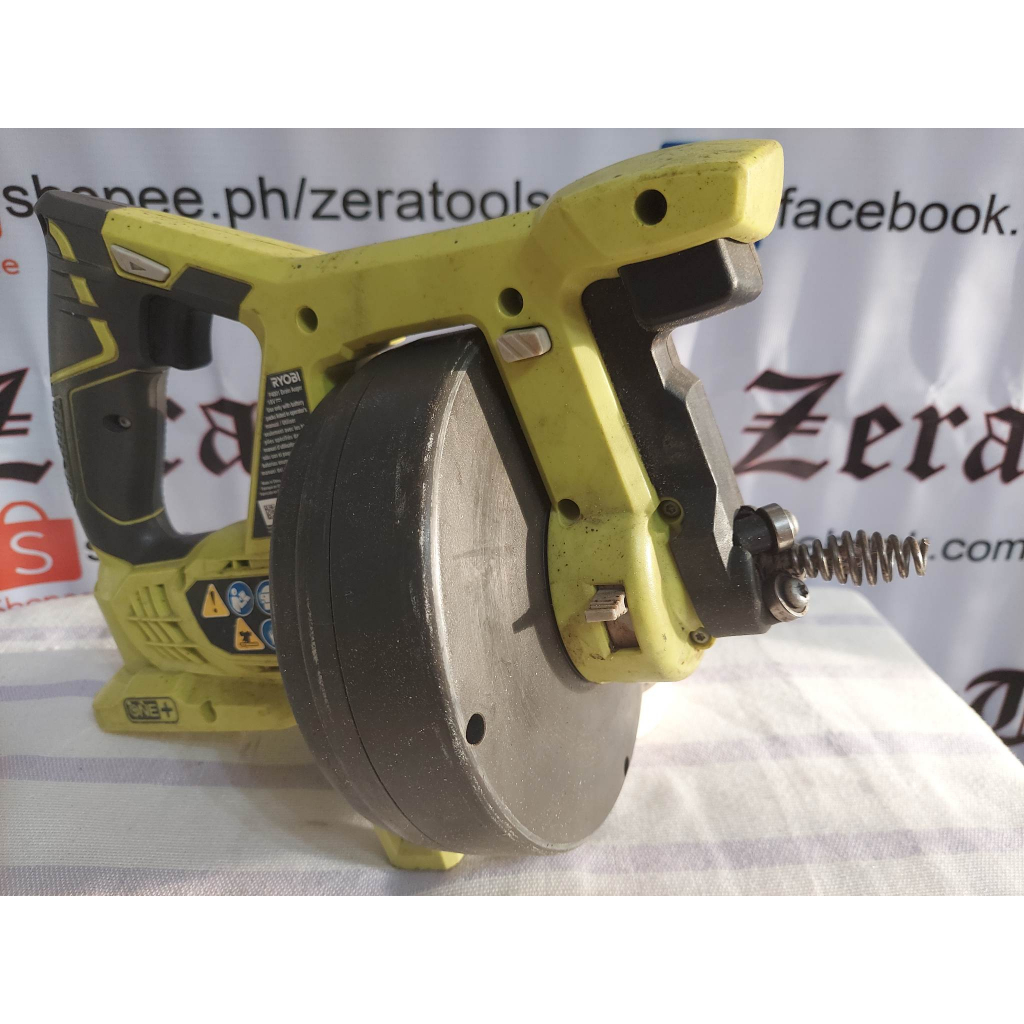 RYOBI 18V ONE+ Cordless Drain Auger (Tool Only), used Shopee Philippines