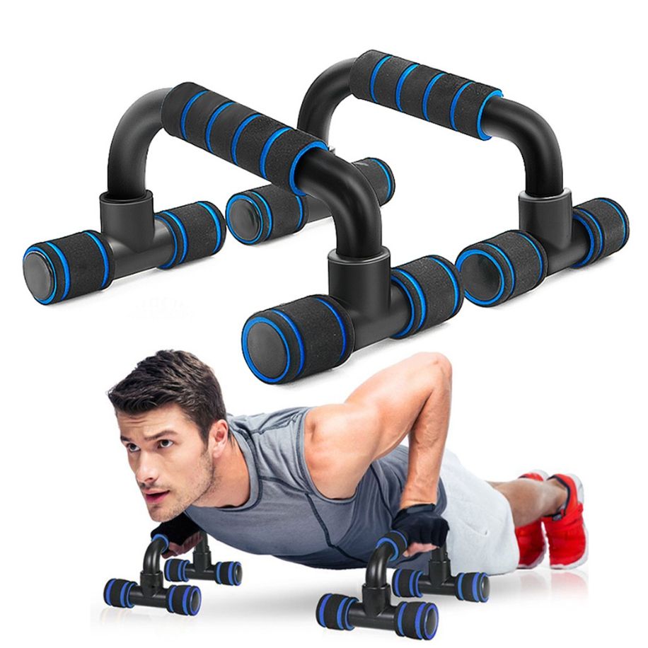 Gym Push Up Bar 2pcs Support H-Type Perfect Muscle Push up Bars Push Up ...
