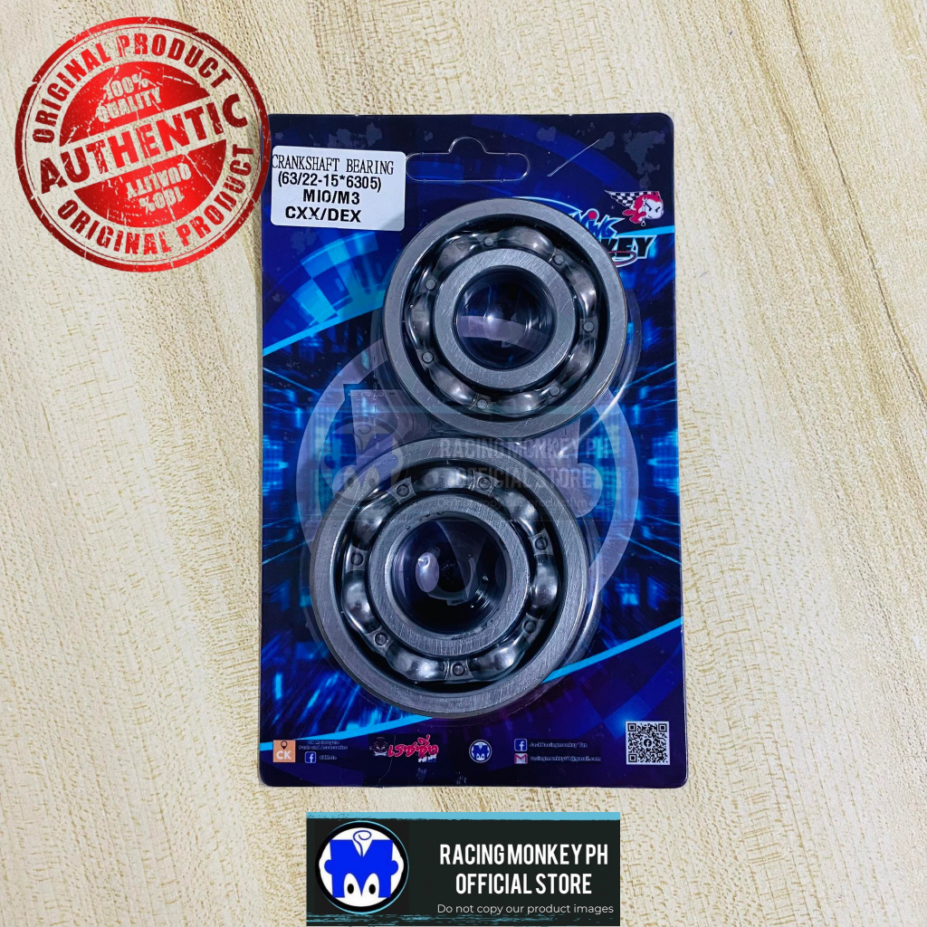 Crankshaft Bearing Set 63/2215*6305 (Mio Sporty/M3/Mioi125/Souli125