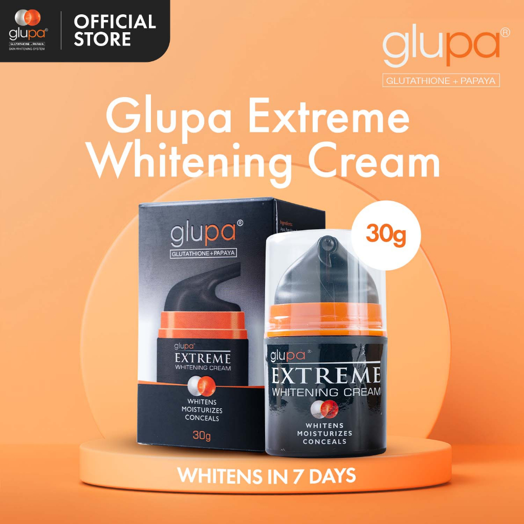 Glupa Extreme Whitening Cream 30g Shopee Philippines