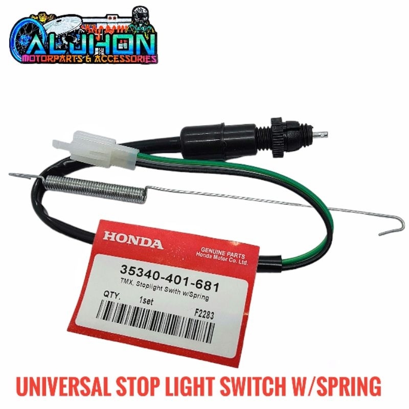Honda Stoplight Brake light Switch Rear with spring universal (Heavy ...