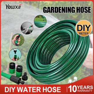 5/8 in. Dia x 100 ft. Heavy-Duty Retractable Garden Hose with Automatic Hose Reel Wall Mount and 9-Spray Modes Nozzle