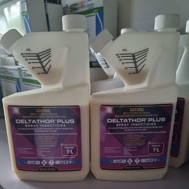 Deltathor Plus deltamethrin, tetramethrin, piperonyl butoxide (1Liter ...