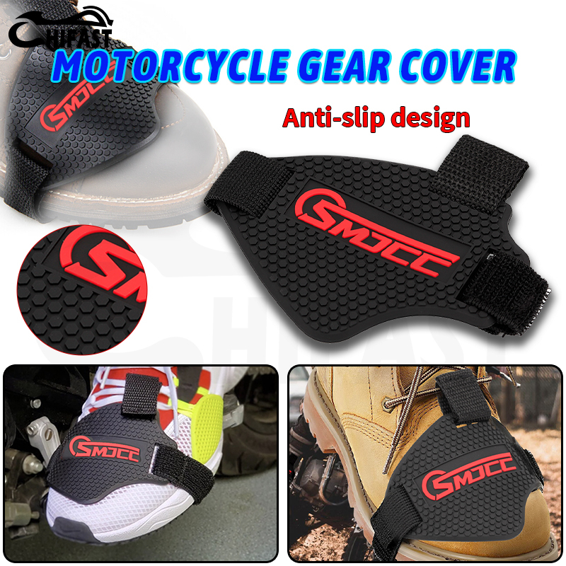 HIFAST Rubber Motorcycle Gear Shifter Shoe Boots Protector Motorcycle ...