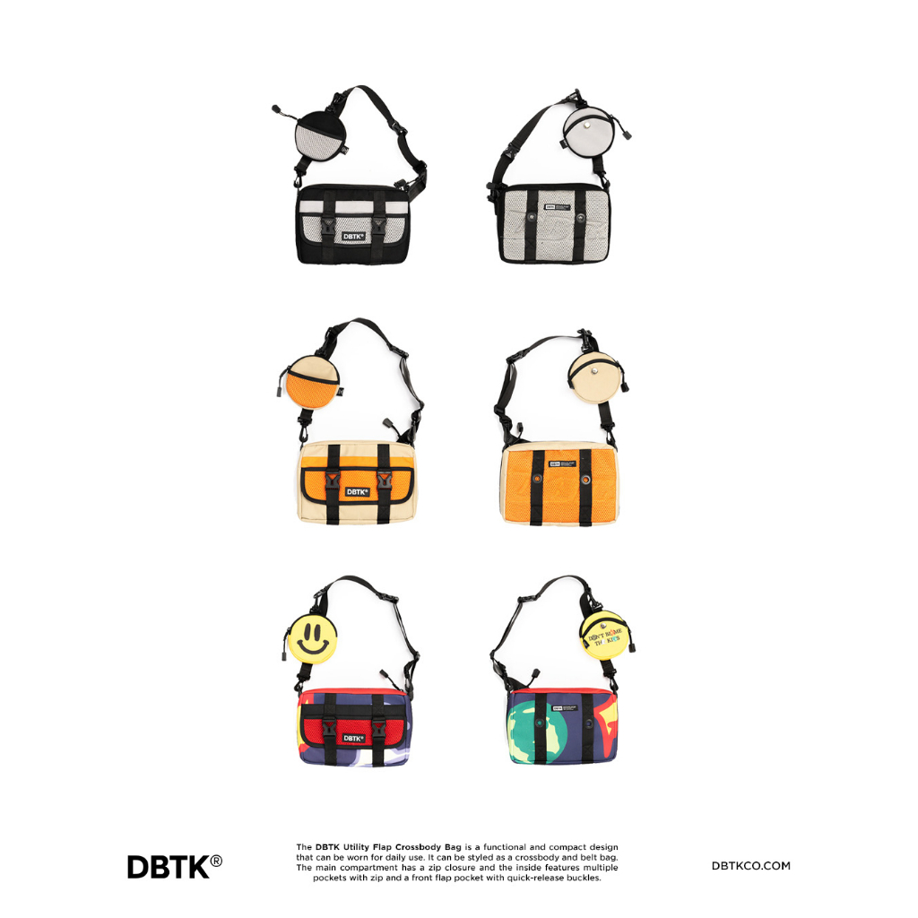 DBTK UTILITY FLAP CROSSBODY BAG | DBTK BAG | DON'T BLAME THE KIDS ...