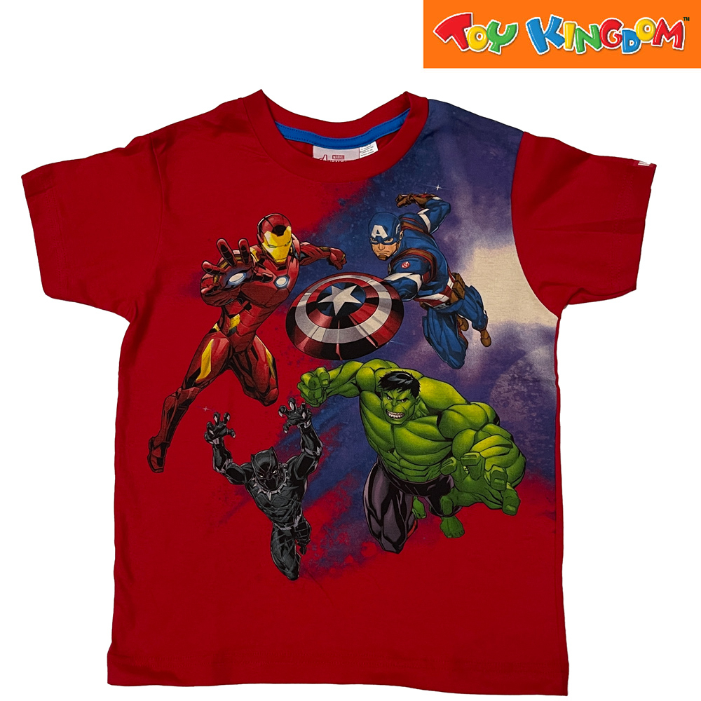 Marvel Avengers Marvel Faction Red T-Shirt | Shopee Philippines