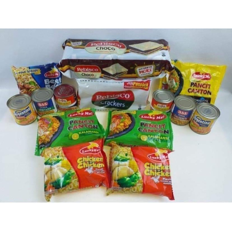 Assorted mini grocery package#9 set 380 | Shopee Philippines
