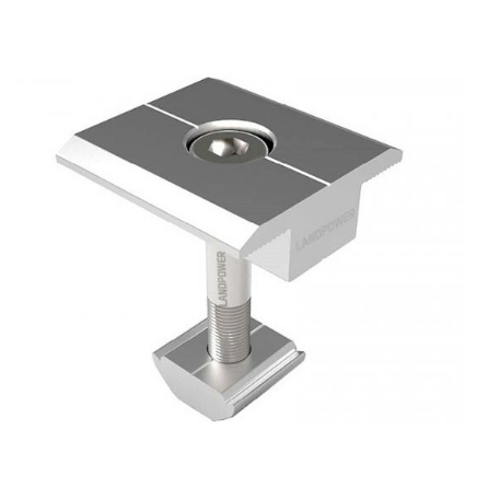 Solar Mounting Accessory For Panel | L-Foot End Clamp Mid Clamp Splice ...
