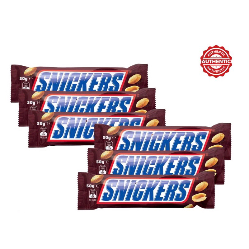 SALE!!! SNICKERS Chocolate Candy Bar (3bars x 50g) | Shopee Philippines
