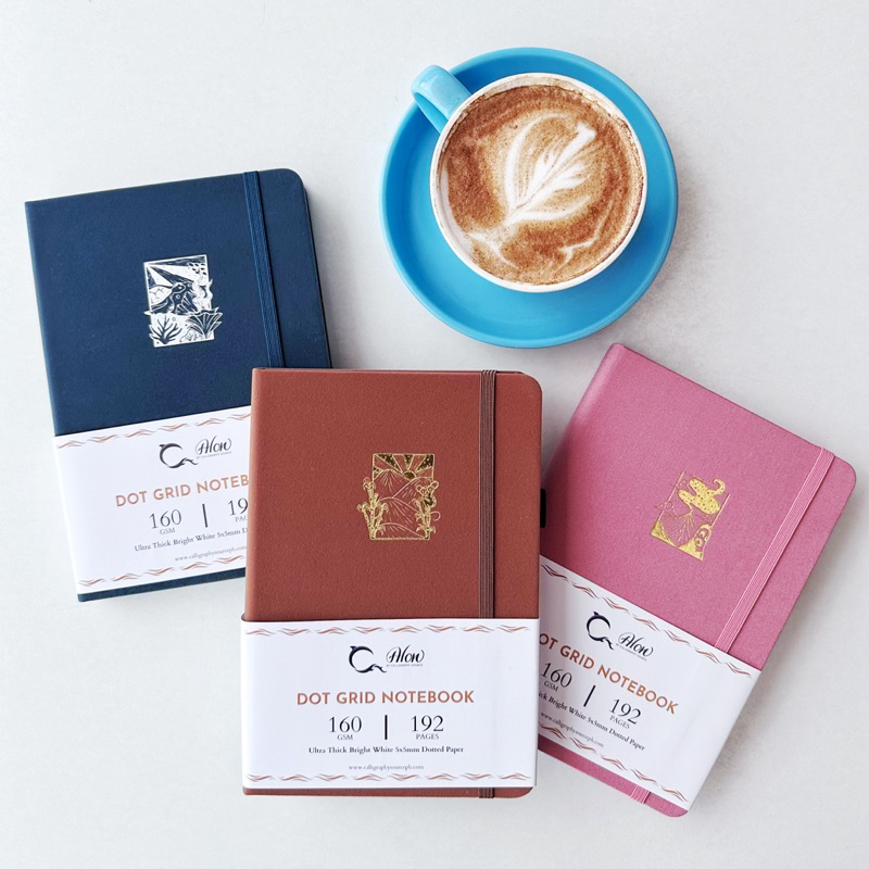 160 GSM, 192 PAGES ALON NOTEBOOKS (Proudly Pinoy Series) DOT GRID WHITE PAGE JOURNAL Shopee