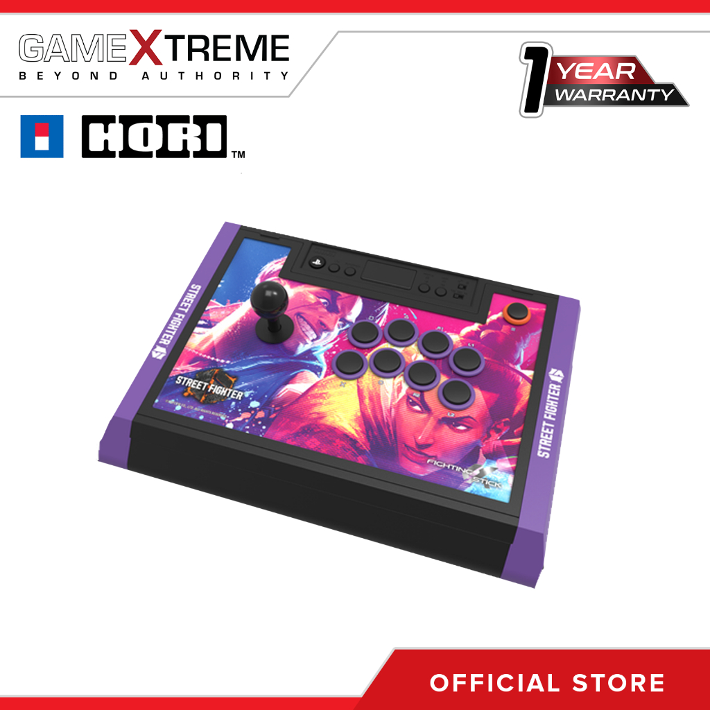 Hori Wired Fighting Stick Alpha (Street Fighter 6 Edition) for ...