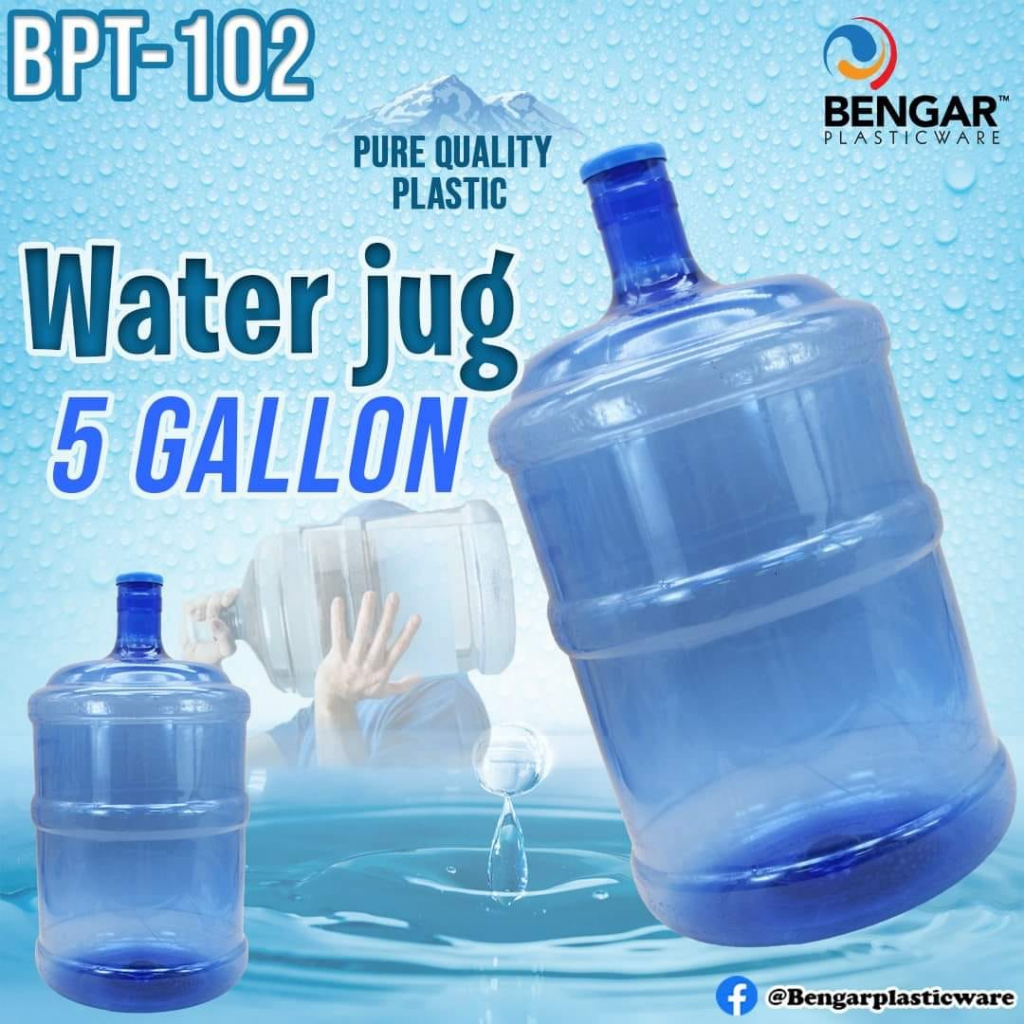 (BPT102) 20 Liters Water Jug Dispenser Mineral Water Jug Shopee