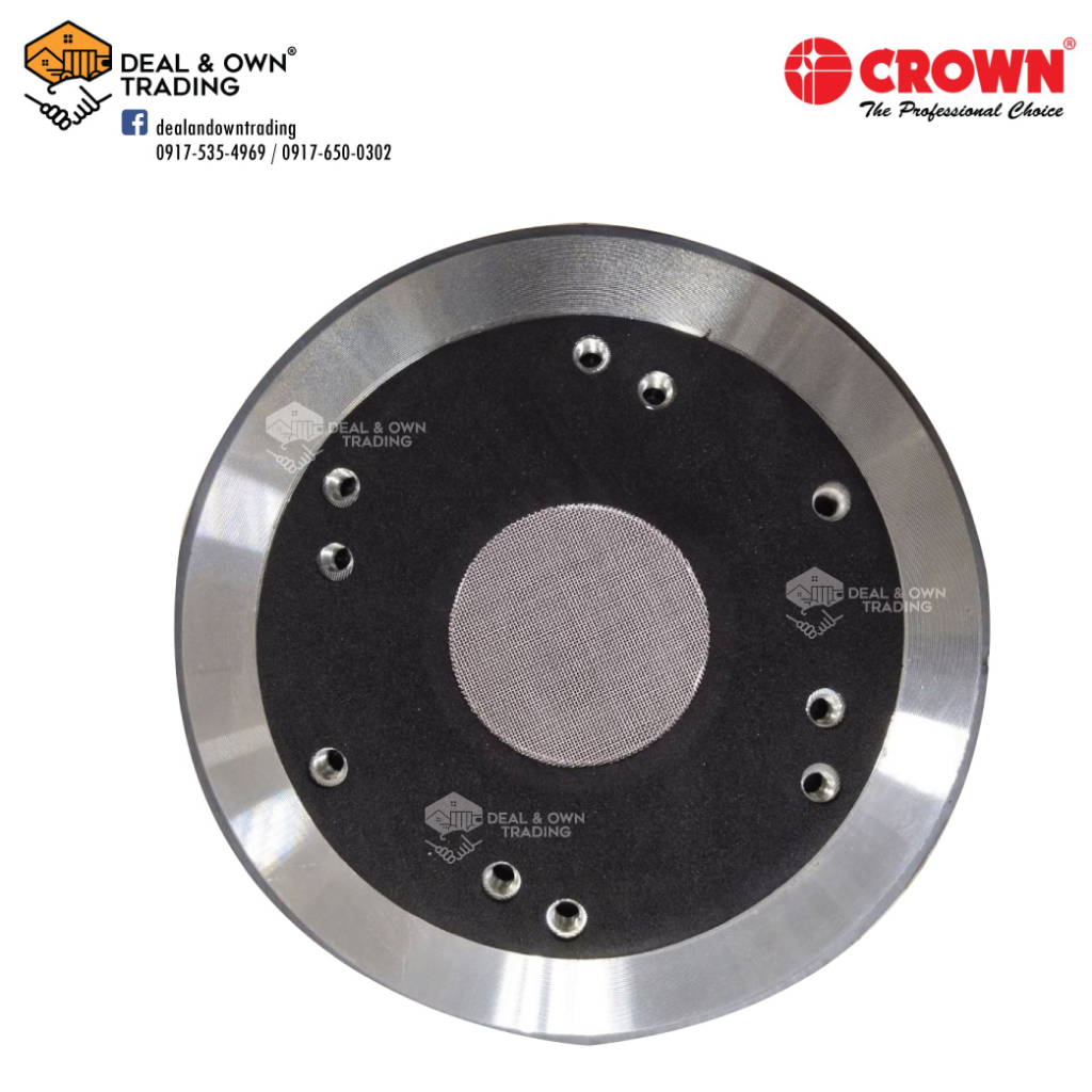 Crown CT-800 Tweeter 800 Watts Bolt On Compression Driver Unit