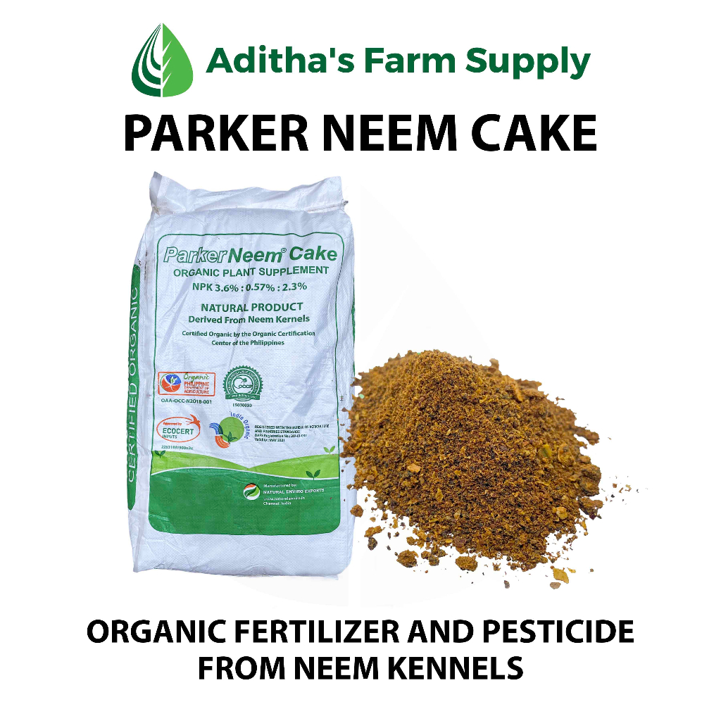 Parker Neem Cake (100 Organic) Derived from Neem Kernels 20kg Sack