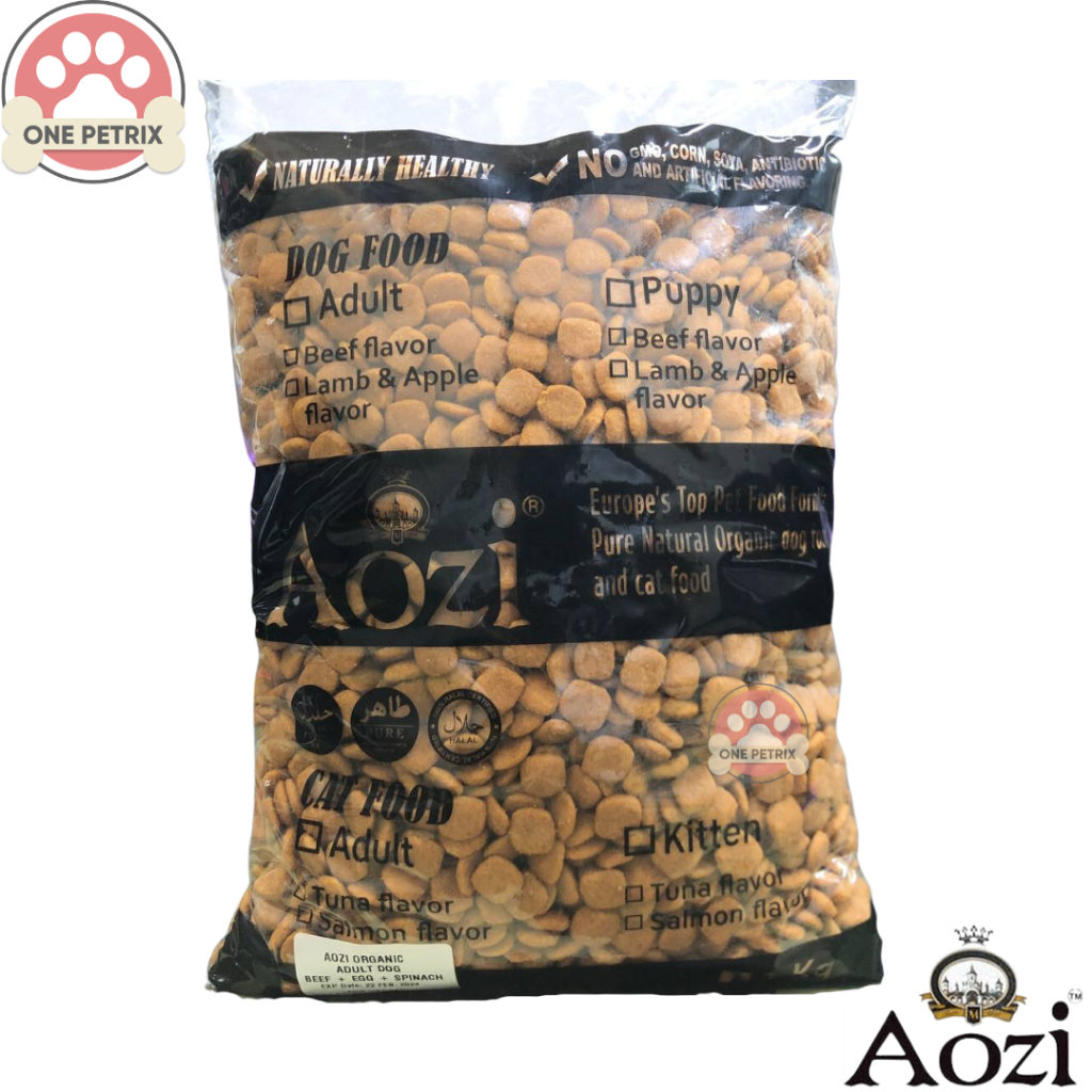 Aozi Organic Naturals Dog Food(Adult Puppy Starter)(Beef Lamb