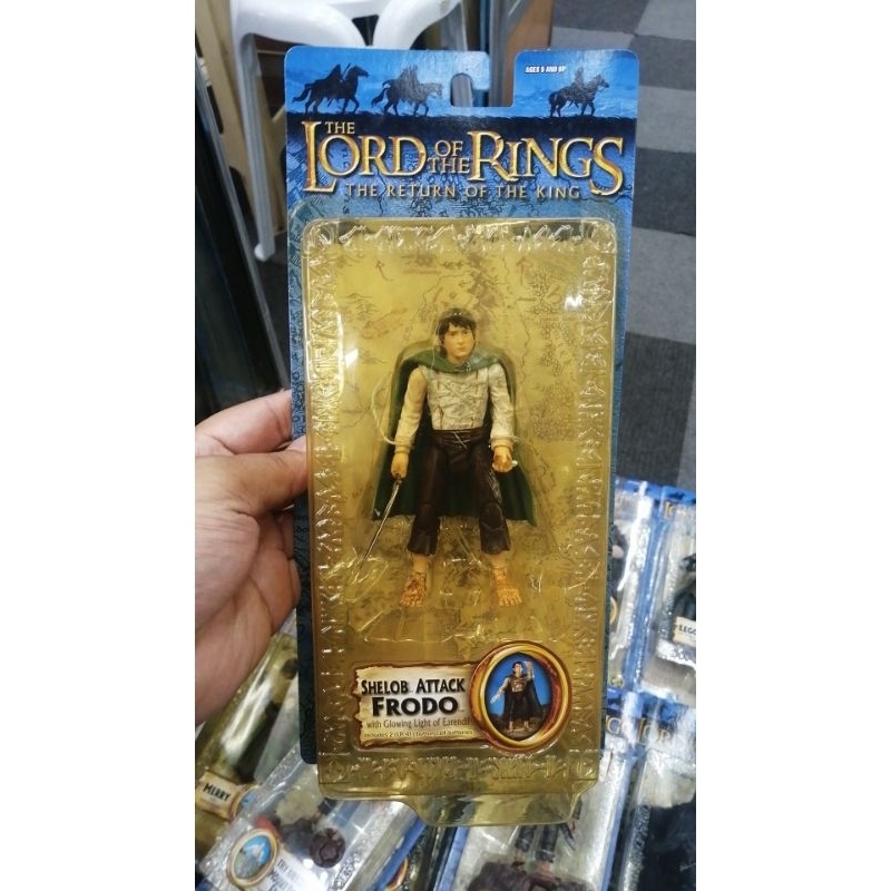 Toy biz Lord of The Rings ROTK Misc Shelob Attack Frodo | Shopee ...