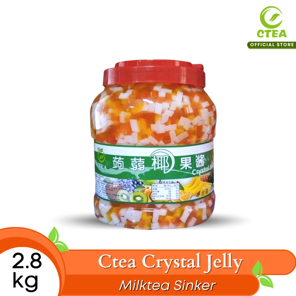 CTEA Crystal Jelly 2.5kg (Mixed Fruit Jellies) Shopee Philippines
