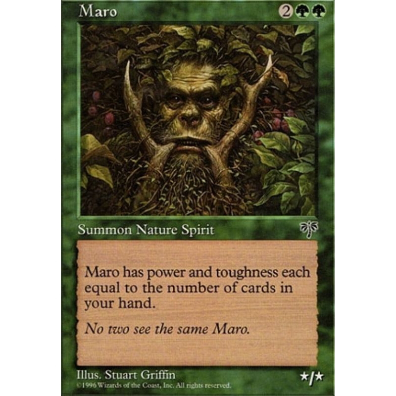 Maro (played) - MIR - Rare - MTG Cards (WotC) | Shopee Philippines