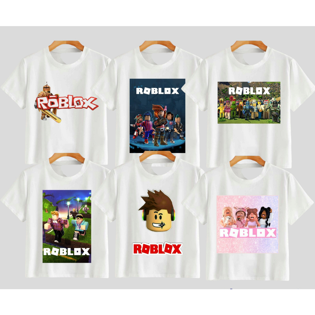 ROBLOX White Shirts for Kids and Adults