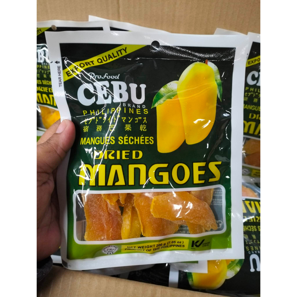 Profood Cebu Brand Dried Mango 100g & 200G Shopee Philippines