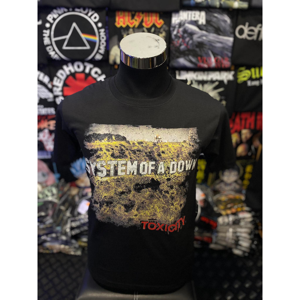 System Of A Down Toxicity T-Shirt – Unisex, Black, Officially Licensed