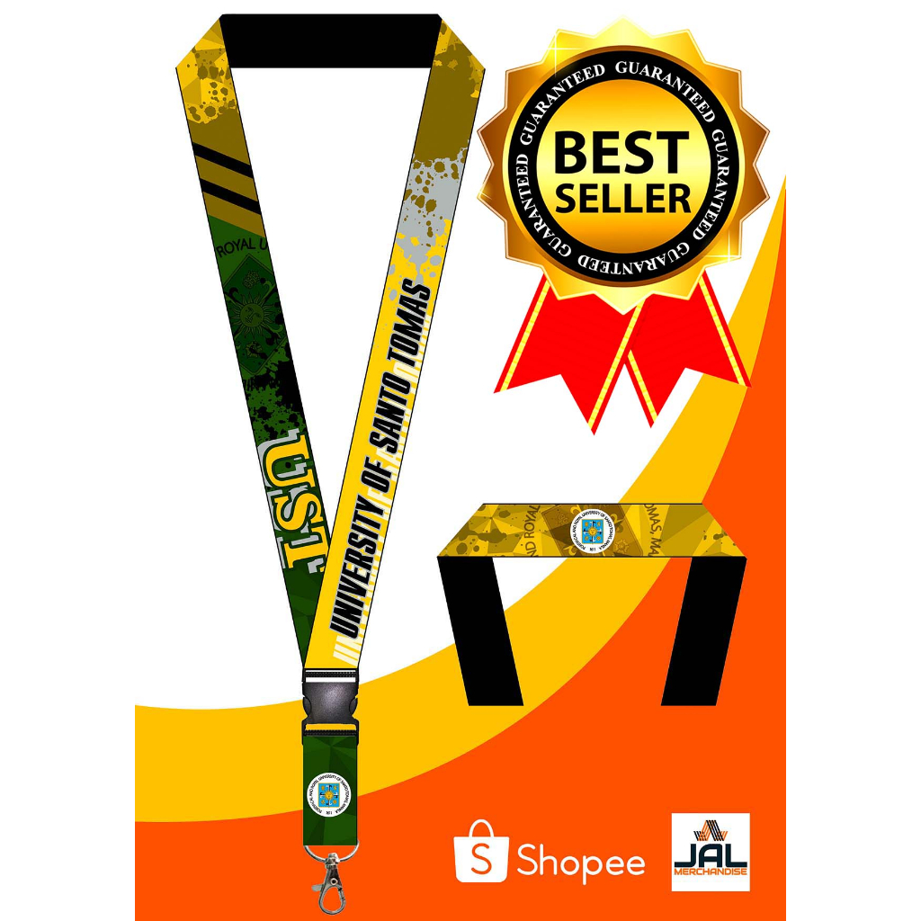 UST ID lace design / ID lanyard / ID sling | Shopee Philippines