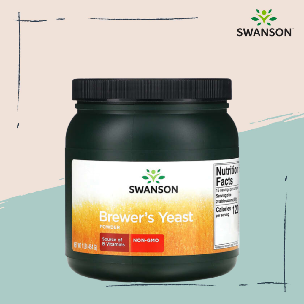 SwansonPh Swanson, Brewer's Yeast Powder, 1 lbs (454 g), Source of B