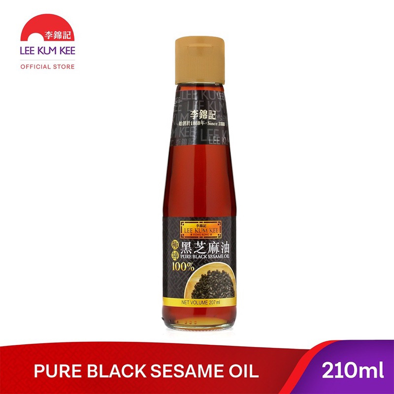 Lee Kum Kee Pure Black Sesame Oil 207ml | Shopee Philippines