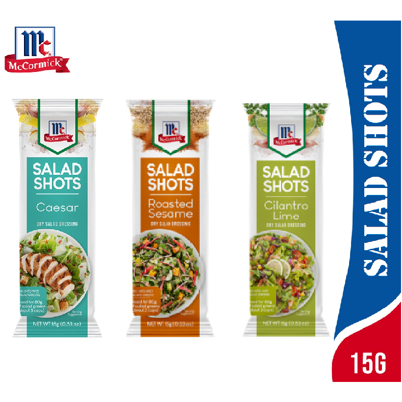 McCormick Salad Shots Dry Salad Dressing (15g) Caesar Roasted