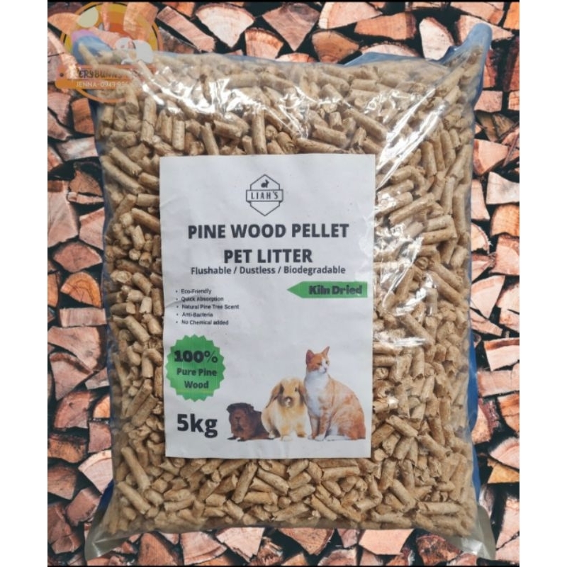 Pine Wood Pellet Pet Litter Shopee Philippines